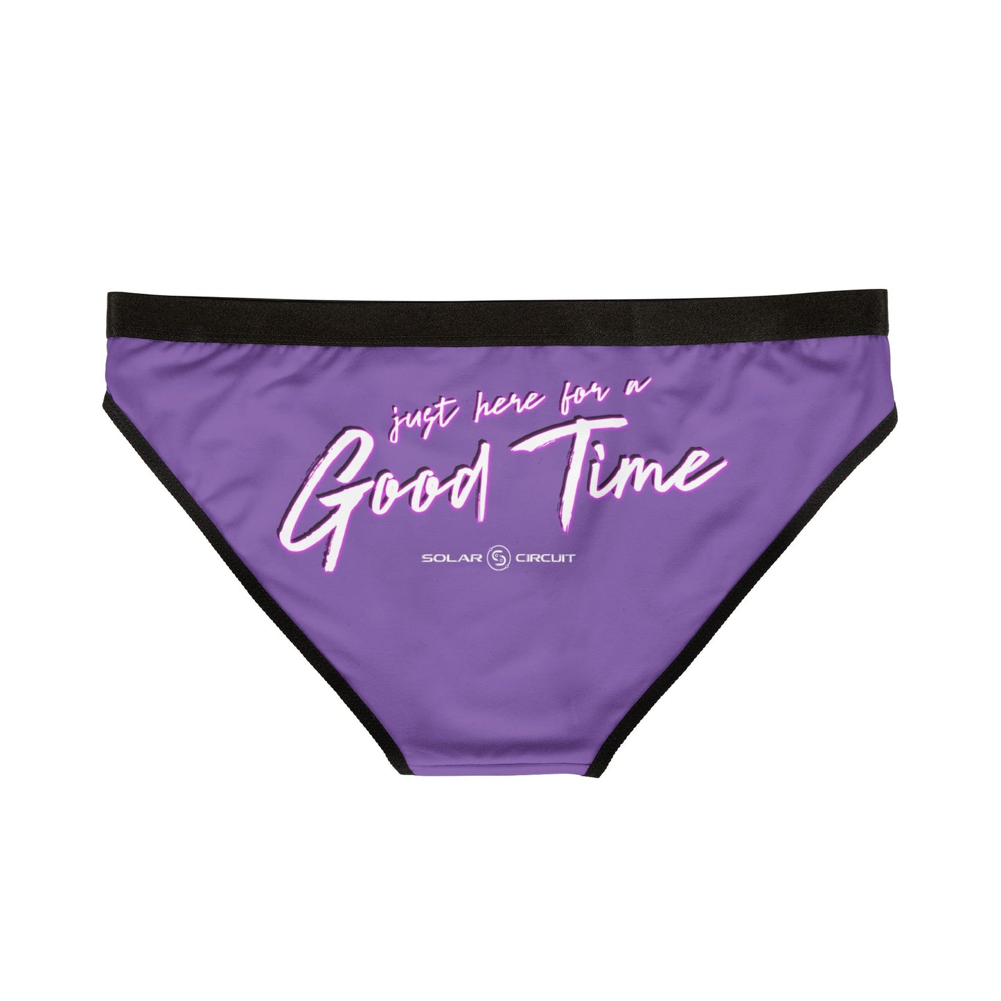 Undies: Good Time [Purple, Womens]